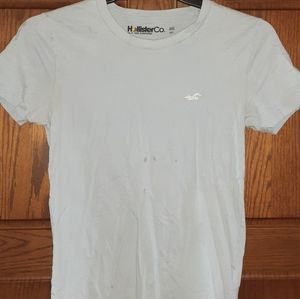 Hollister Women XXS Lt Blue Tee